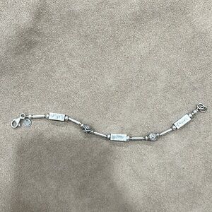 Silpada “Hope, Joy, Dream” Sterling Silver Bracelet